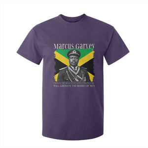 Marcus Garvey Liberation Quote T Shirt For Kid Liberate The Minds Of Men TS12 Purple Print Your Wear
