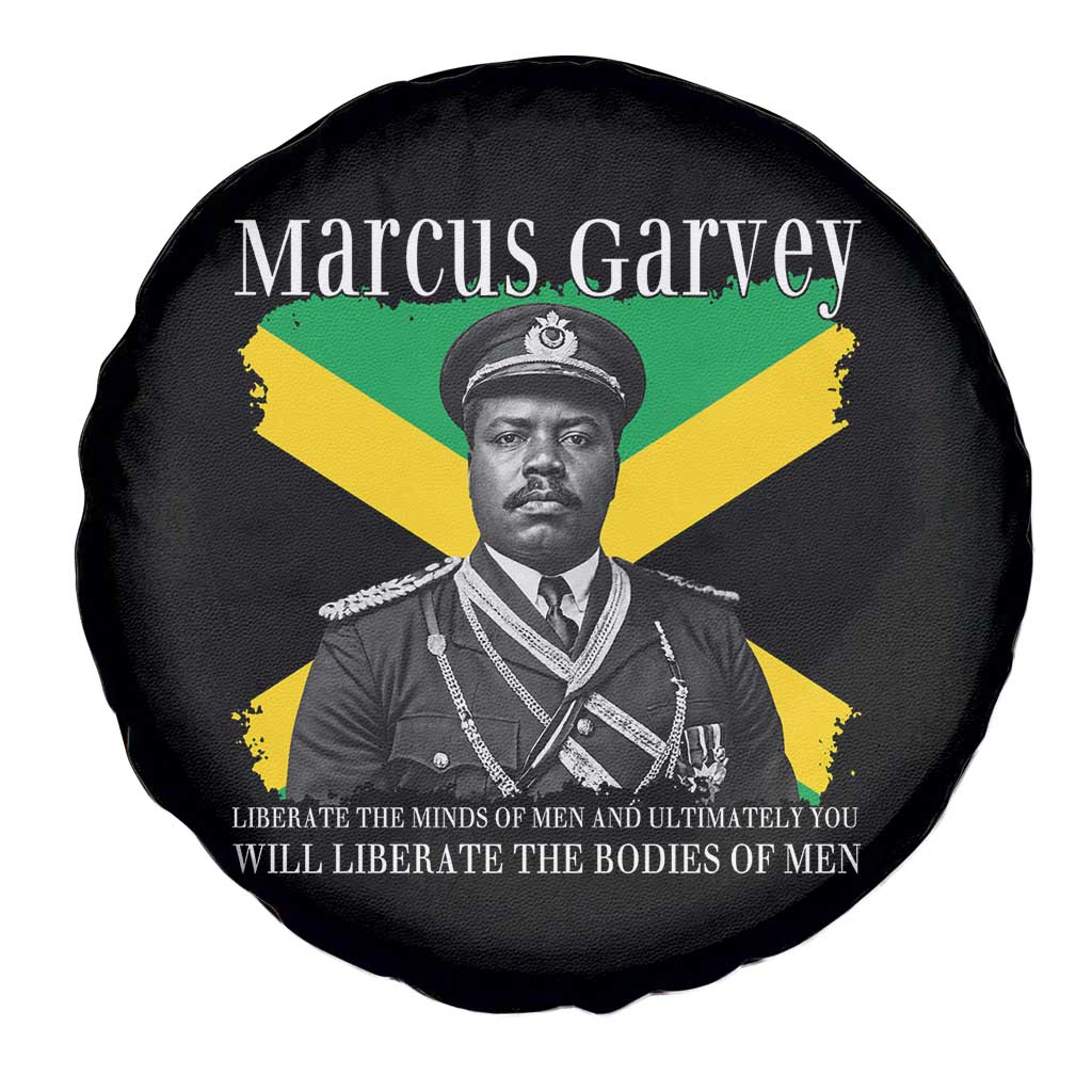 Marcus Garvey Liberation Quote Spare Tire Cover Liberate The Minds Of Men TS12 Print Your Wear