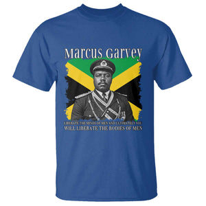 Marcus Garvey Liberation Quote T Shirt Liberate The Minds Of Men TS12 Royal Blue Print Your Wear
