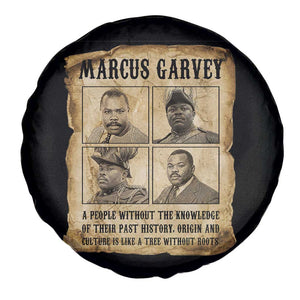 Vintage Marcus Garvey Quote Spare Tire Cover A People Without Knowledge Of Their Past TS12 Print Your Wear