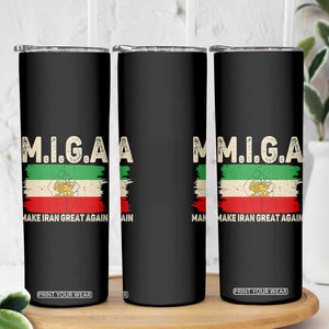 Make Iran Great Again Skinny Tumbler Iran 2026 Resistance TS12 Print Your Wear