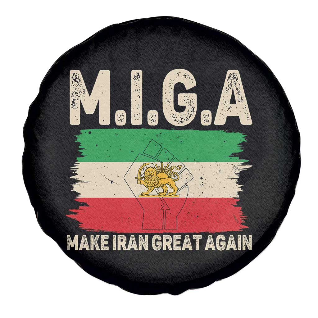 Make Iran Great Again Spare Tire Cover Iran 2026 Resistance TS12 Print Your Wear