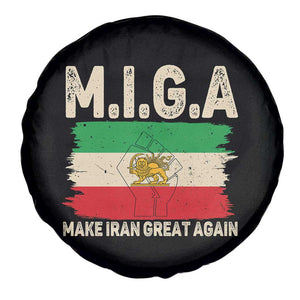Make Iran Great Again Spare Tire Cover Iran 2026 Resistance TS12 Print Your Wear