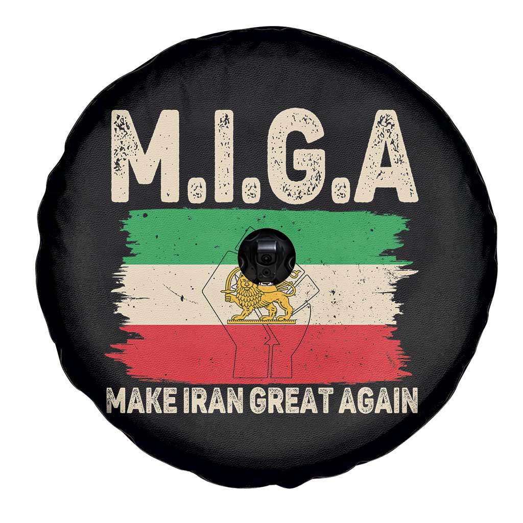 Make Iran Great Again Spare Tire Cover Iran 2026 Resistance TS12 Print Your Wear