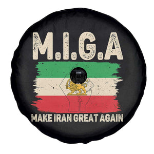 Make Iran Great Again Spare Tire Cover Iran 2026 Resistance TS12 Print Your Wear