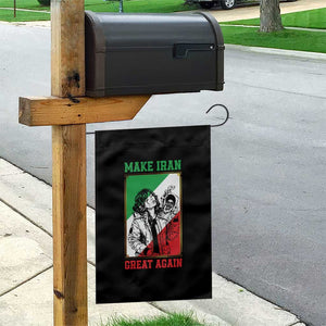 Make Iran Great Again Garden Flag Patriotic Iranian Heritage Gift TS12 Print Your Wear