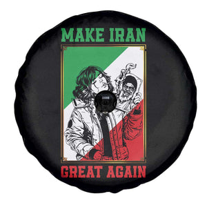 Make Iran Great Again Spare Tire Cover Patriotic Iranian Heritage Gift TS12 Print Your Wear