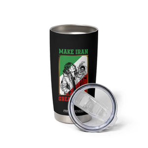 Make Iran Great Again Tumbler Cup Patriotic Iranian Heritage Gift TS12 Print Your Wear