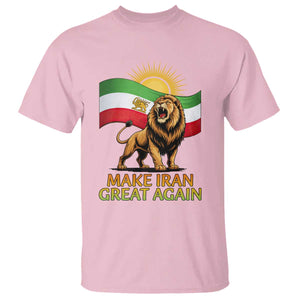 Patriotic Iranian Pride Gift T Shirt Make Iran Great Again