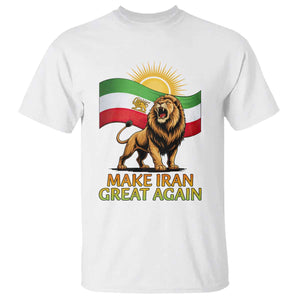 Patriotic Iranian Pride Gift T Shirt Make Iran Great Again