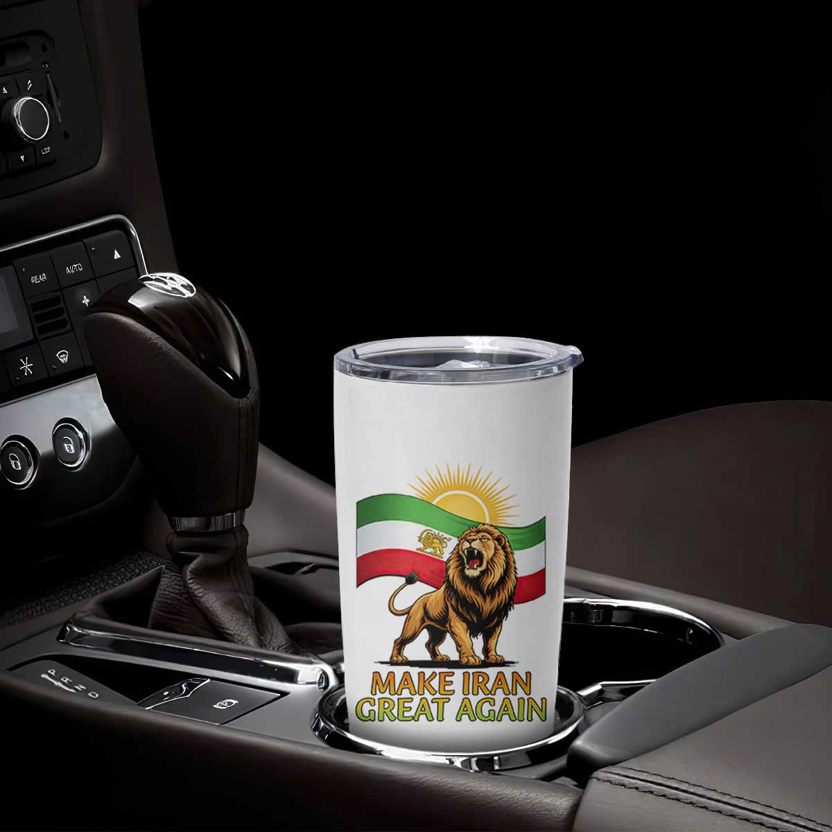 Patriotic Iranian Pride Gift Tumbler Cup Make Iran Great Again TS12 Print Your Wear
