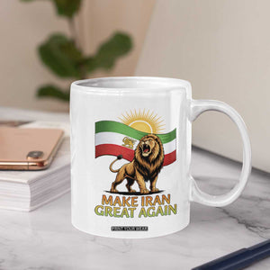 Patriotic Iranian Pride Gift Coffee Mug Make Iran Great Again TS12 Print Your Wear