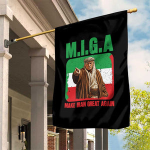 Make Iran Great Again Garden Flag Free Iran Protest TS12 Print Your Wear