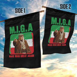 Make Iran Great Again Garden Flag Free Iran Protest TS12 Print Your Wear