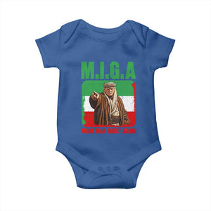 Make Iran Great Again Baby Onesie Free Iran Protest TS12 Royal Blue Print Your Wear