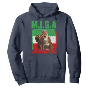 Make Iran Great Again Hoodie Free Iran Protest TS12 Navy Print Your Wear