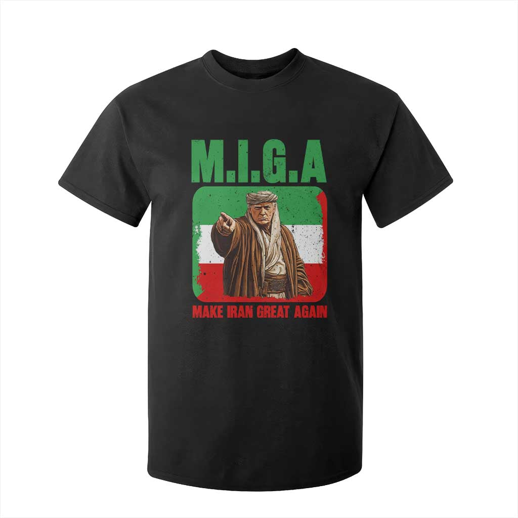 Make Iran Great Again T Shirt For Kid Free Iran Protest TS12 Black Print Your Wear