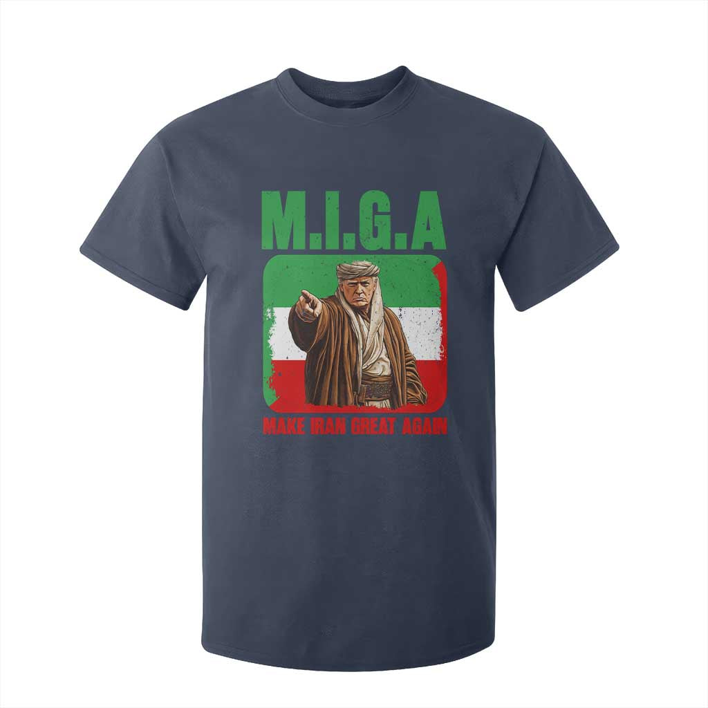Make Iran Great Again T Shirt For Kid Free Iran Protest TS12 Navy Print Your Wear