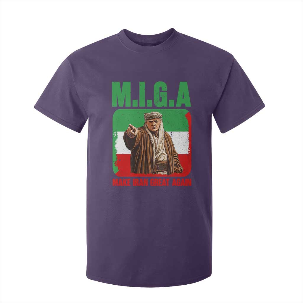 Make Iran Great Again T Shirt For Kid Free Iran Protest TS12 Purple Print Your Wear