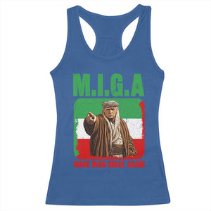 Make Iran Great Again Racerback Tank Top Free Iran Protest TS12 Royal Blue Print Your Wear