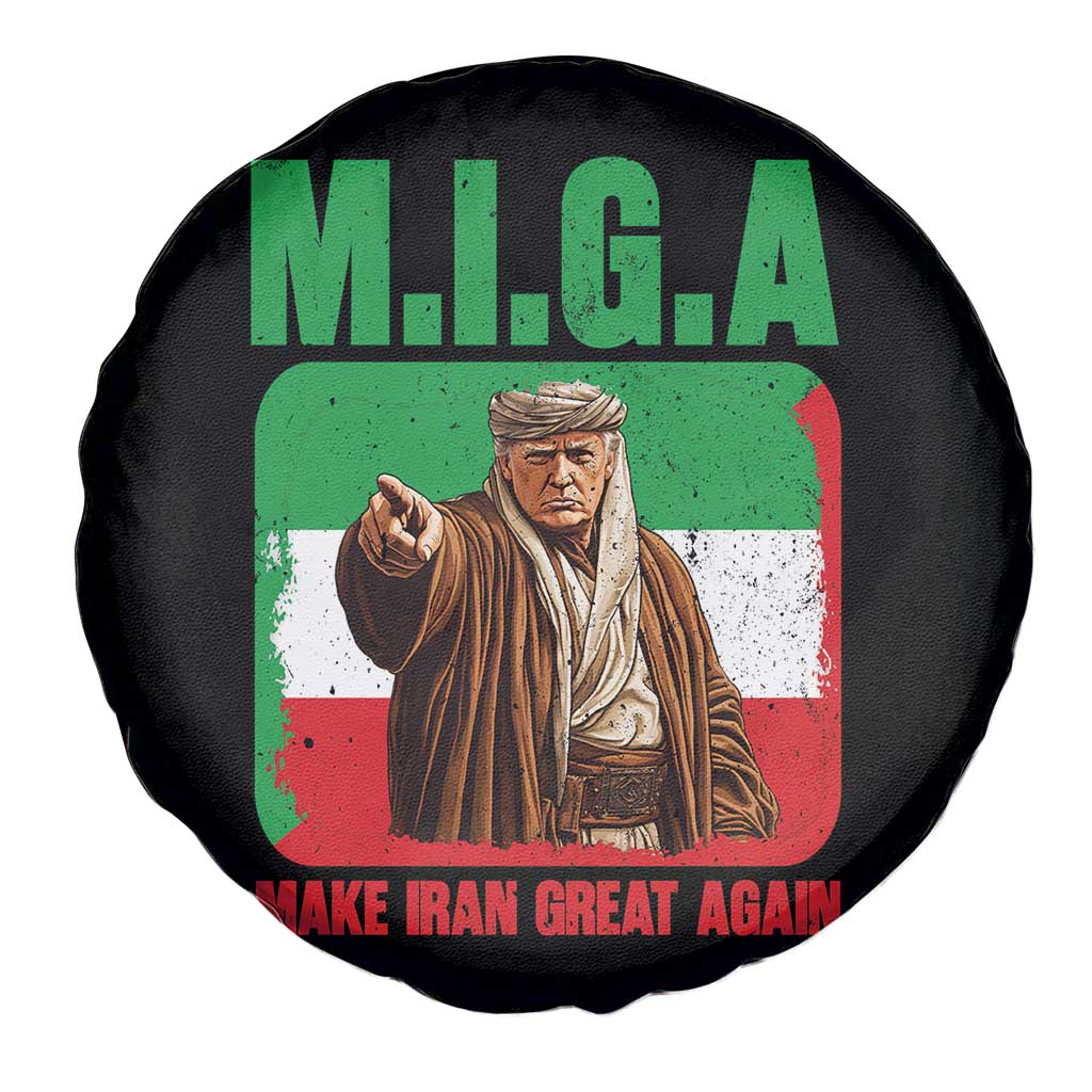 Make Iran Great Again Spare Tire Cover Free Iran Protest TS12 Print Your Wear