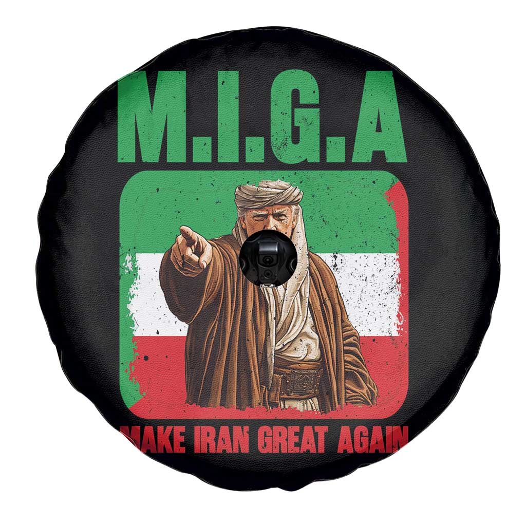 Make Iran Great Again Spare Tire Cover Free Iran Protest TS12 Print Your Wear