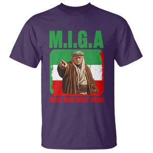 Make Iran Great Again T Shirt - Free Iran Protest TS12 Purple Print Your Wear