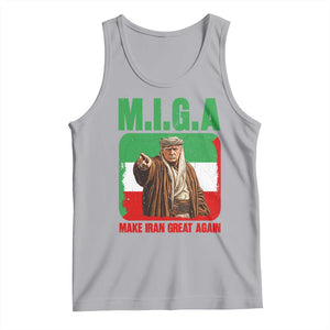 Make Iran Great Again Tank Top Free Iran Protest TS12 Athletic Heather Print Your Wear
