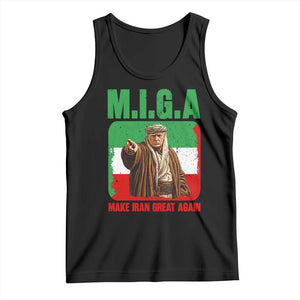 Make Iran Great Again Tank Top Free Iran Protest TS12 Black Print Your Wear