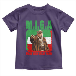 Make Iran Great Again Toddler T Shirt Free Iran Protest TS12 Purple Print Your Wear
