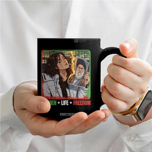 Woman Life Freedom Coffee Mug Free Iran Movement Gift For Iranian Women TS12 Print Your Wear