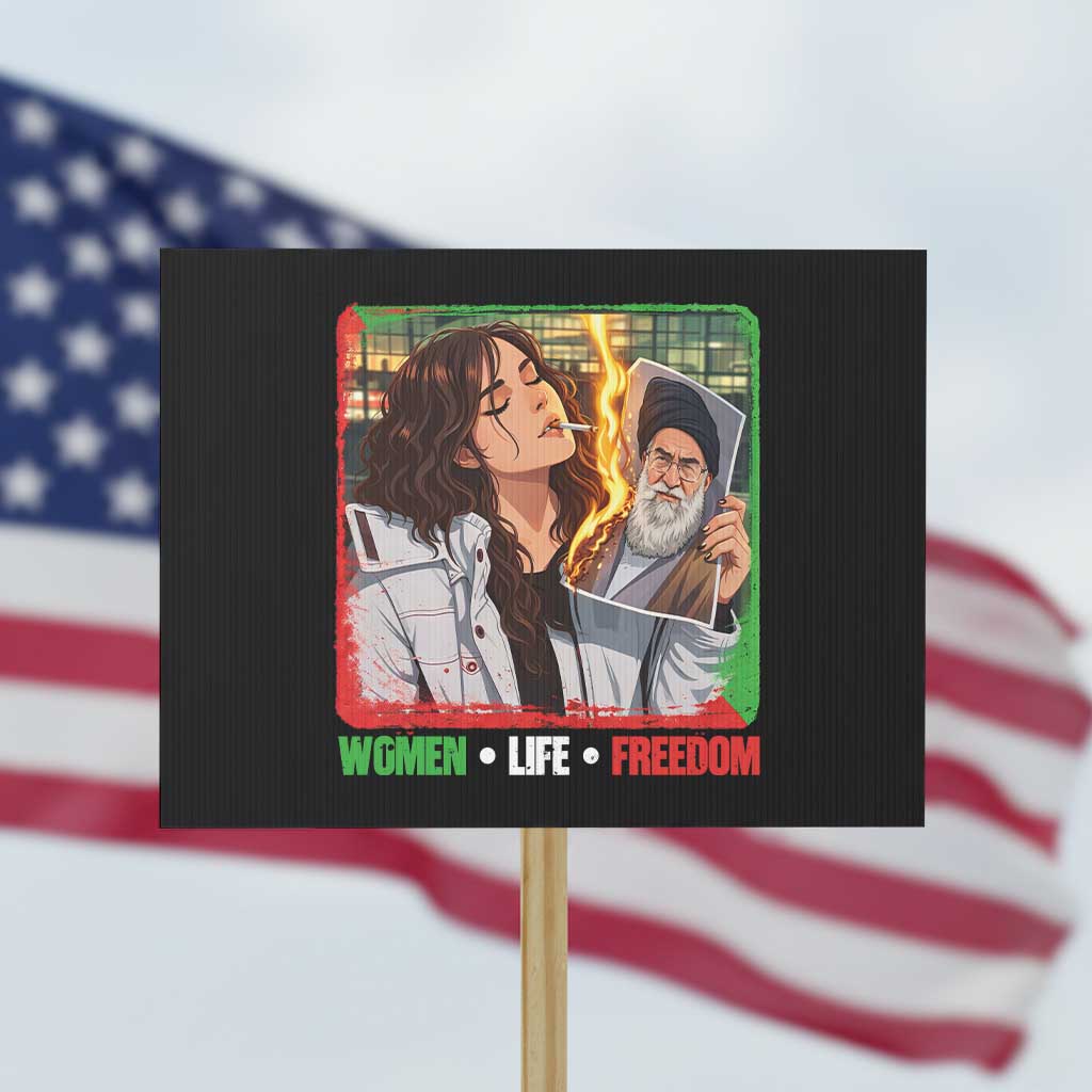 Woman Life Freedom Protest Sign Free Iran Movement Gift For Iranian Women TS12 Horizontal 18