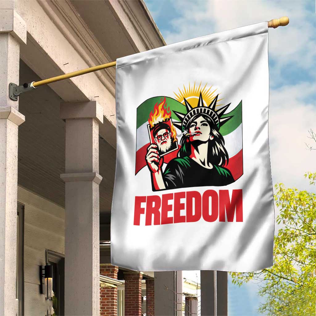 Woman Life Freedom Garden Flag Free Iran Protest Resistance Movement TS12 Print Your Wear
