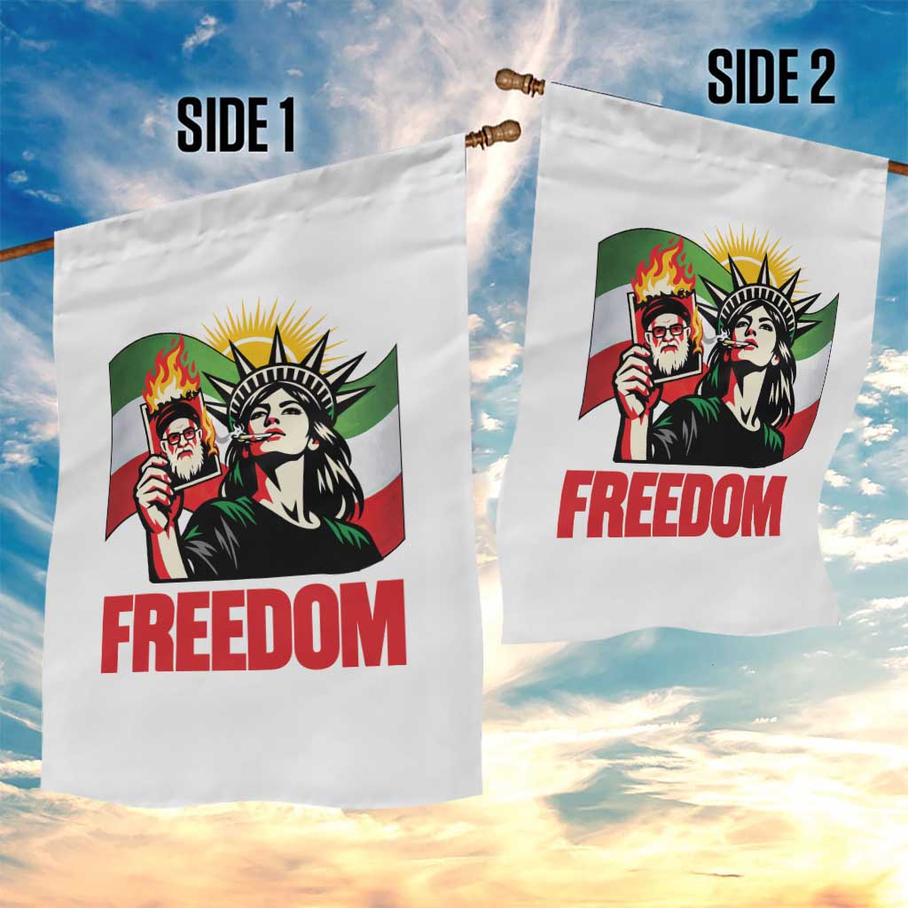 Woman Life Freedom Garden Flag Free Iran Protest Resistance Movement TS12 Print Your Wear