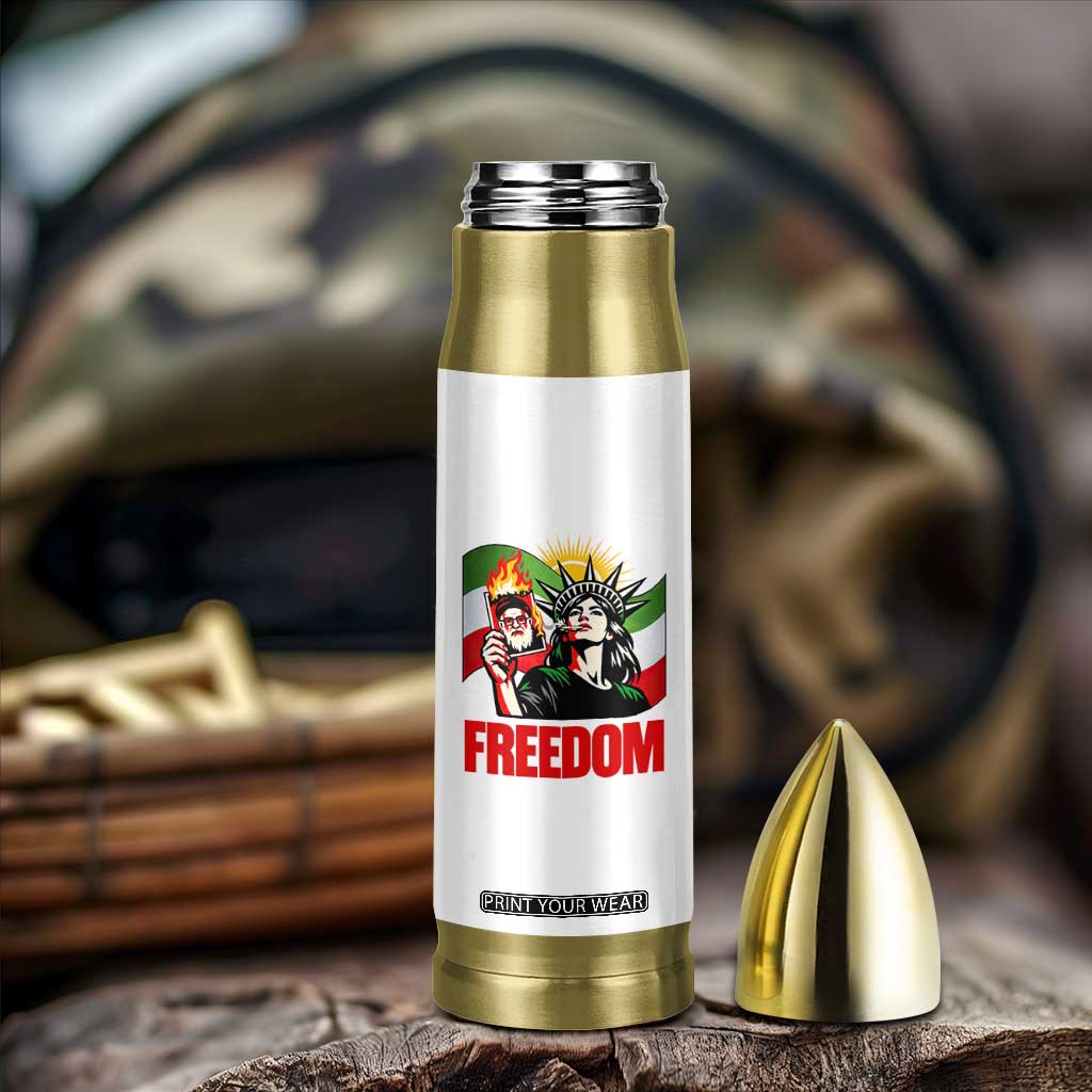 Woman Life Freedom Bullet Tumbler Free Iran Protest Resistance Movement TS12 Print Your Wear