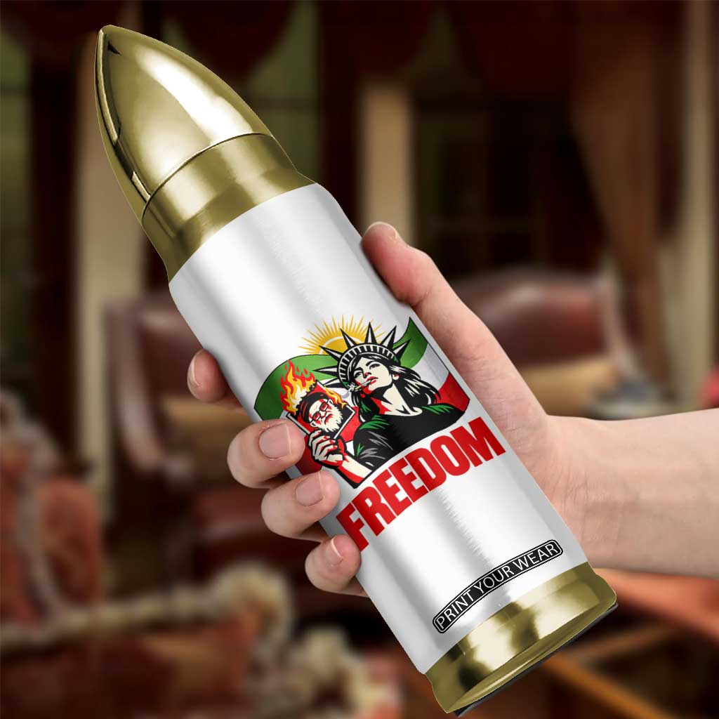 Woman Life Freedom Bullet Tumbler Free Iran Protest Resistance Movement TS12 Print Your Wear