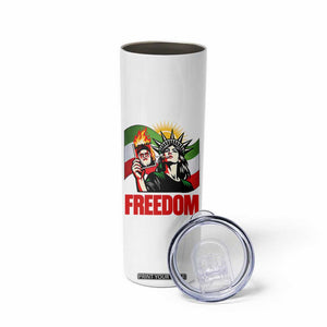 Woman Life Freedom Skinny Tumbler Free Iran Protest Resistance Movement TS12 Print Your Wear