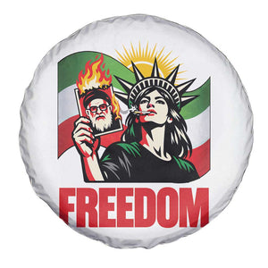 Woman Life Freedom Spare Tire Cover Free Iran Protest Resistance Movement TS12 Print Your Wear