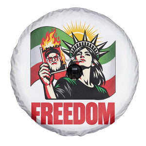 Woman Life Freedom Spare Tire Cover Free Iran Protest Resistance Movement TS12 Print Your Wear