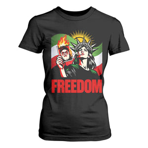 Woman Life Freedom T Shirt For Women Free Iran Protest Resistance Movement TS12 Black Print Your Wear