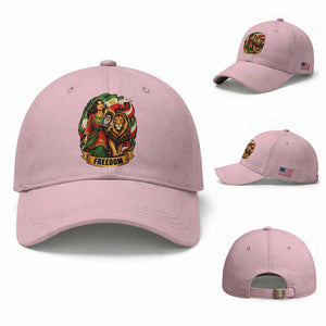 Woman Life Freedom Baseball Cap Iranian Women Resistance Pride TS12 Baseball Cap Universal Fit Light Pink Print Your Wear