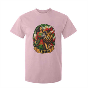 Woman Life Freedom T Shirt For Kid Iranian Women Resistance Pride TS12 Light Pink Print Your Wear