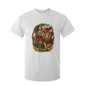 Woman Life Freedom T Shirt For Kid Iranian Women Resistance Pride TS12 White Print Your Wear