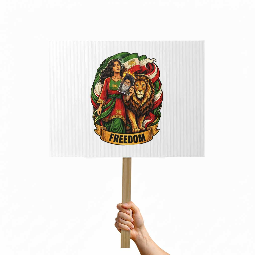 Woman Life Freedom Protest Sign Iranian Women Resistance Pride TS12 Horizontal 18