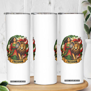Woman Life Freedom Skinny Tumbler Iranian Women Resistance Pride TS12 Print Your Wear