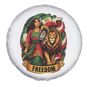 Woman Life Freedom Spare Tire Cover Iranian Women Resistance Pride TS12 Print Your Wear