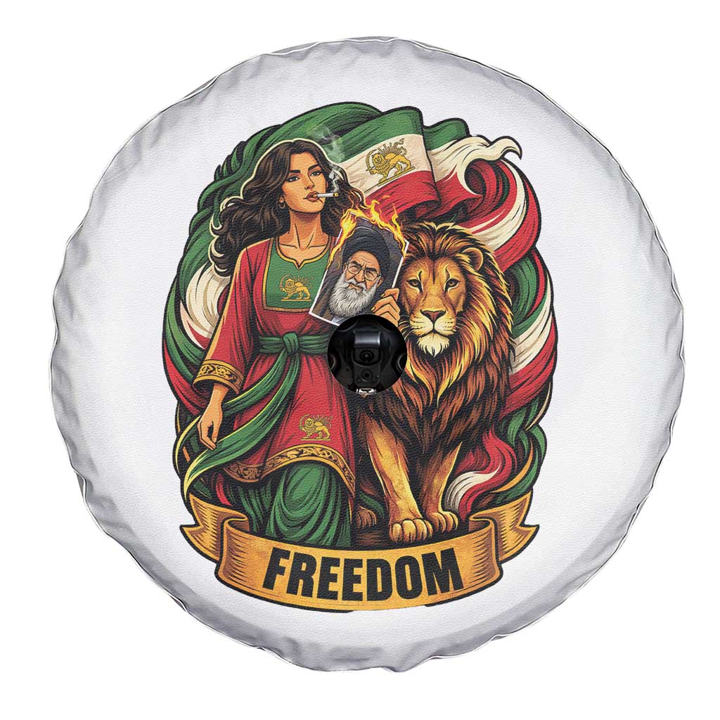 Woman Life Freedom Spare Tire Cover Iranian Women Resistance Pride TS12 Print Your Wear