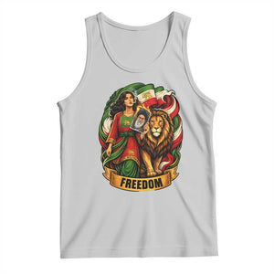 Woman Life Freedom Tank Top Iranian Women Resistance Pride TS12 Ash Print Your Wear