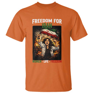 Iran Womens Protest T Shirt Freedom For Iran Resistance Movement