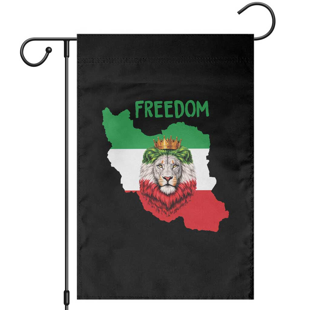Freedom Iran Garden Flag Patriotic Persian Lion Resistance Movement Gift TS12 Black Print Your Wear